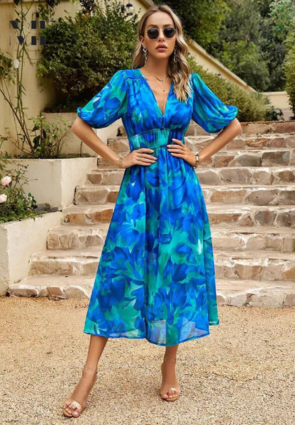 Kinsley | Refined Floral Dress