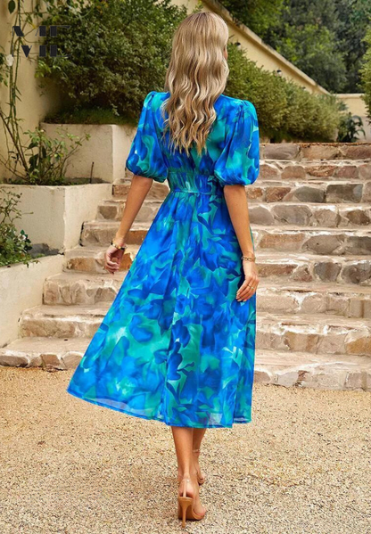 Kinsley | Refined Floral Dress