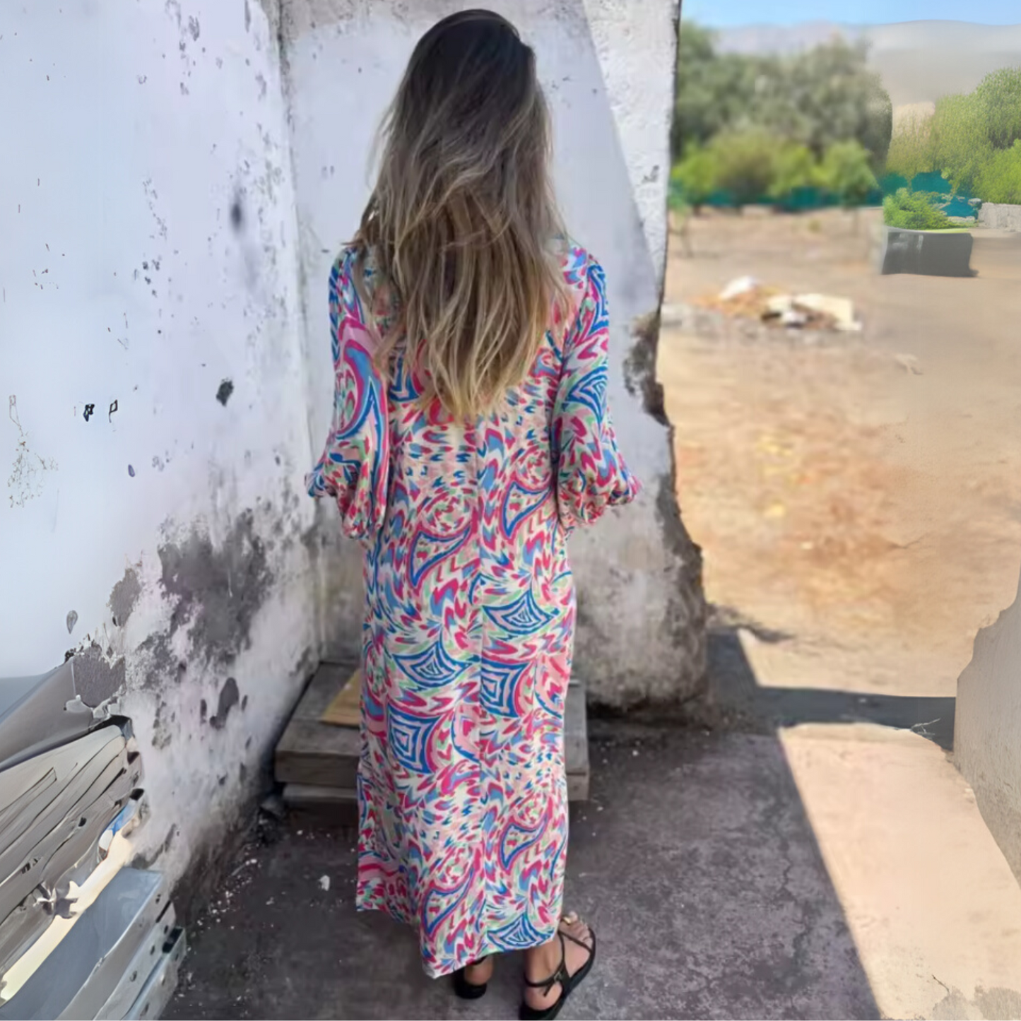 Tricia | Flowing Spring Dress