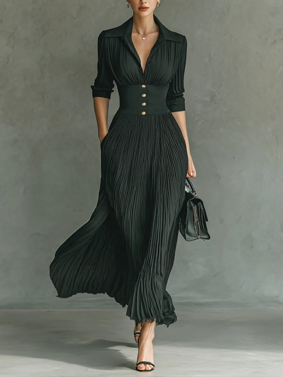 Autumn | Trendy Fitted Waist Dress
