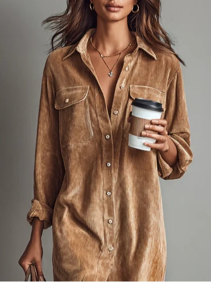 Zoe | Trendy Flared Hem Dress