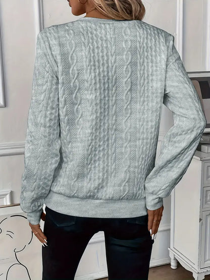 Carol | Contemporary Zip-Up Sweater
