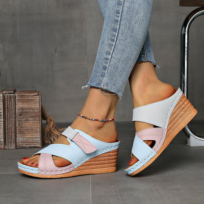 Sofia | Women's Wedge Slides