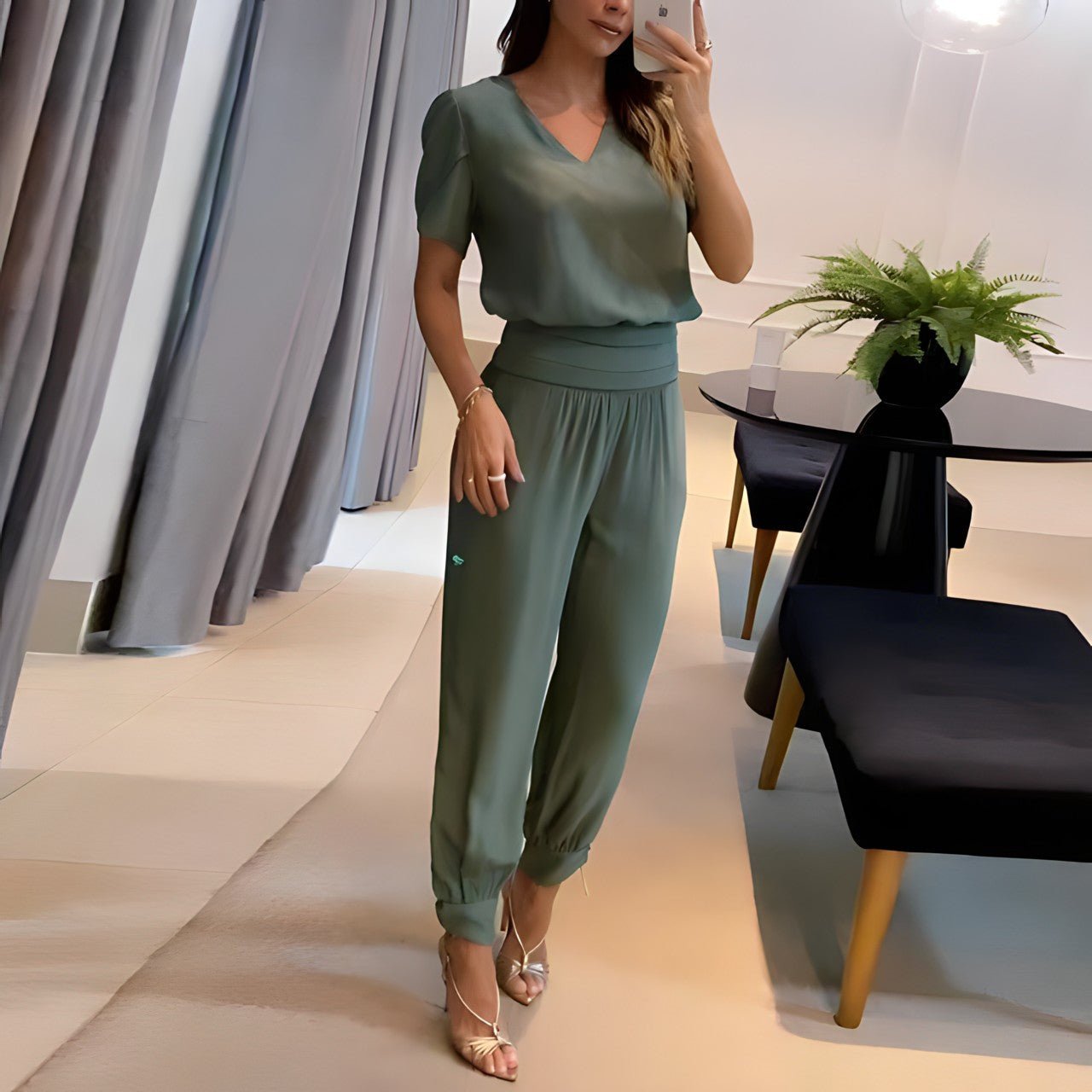 Jade | Fashionable Two-Piece Set