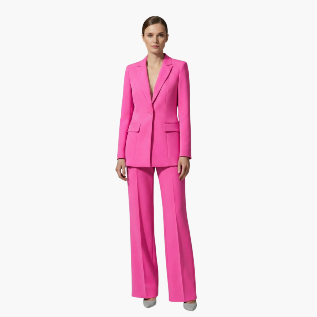 Julie | Women's Business Relaxed Blazer Suit Set