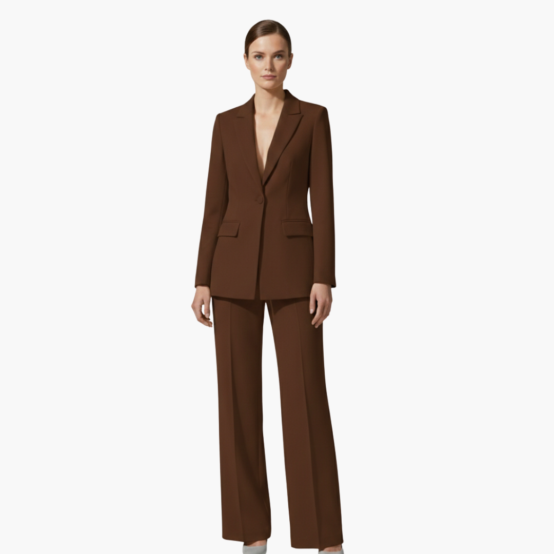 Julie | Women's Business Relaxed Blazer Suit Set