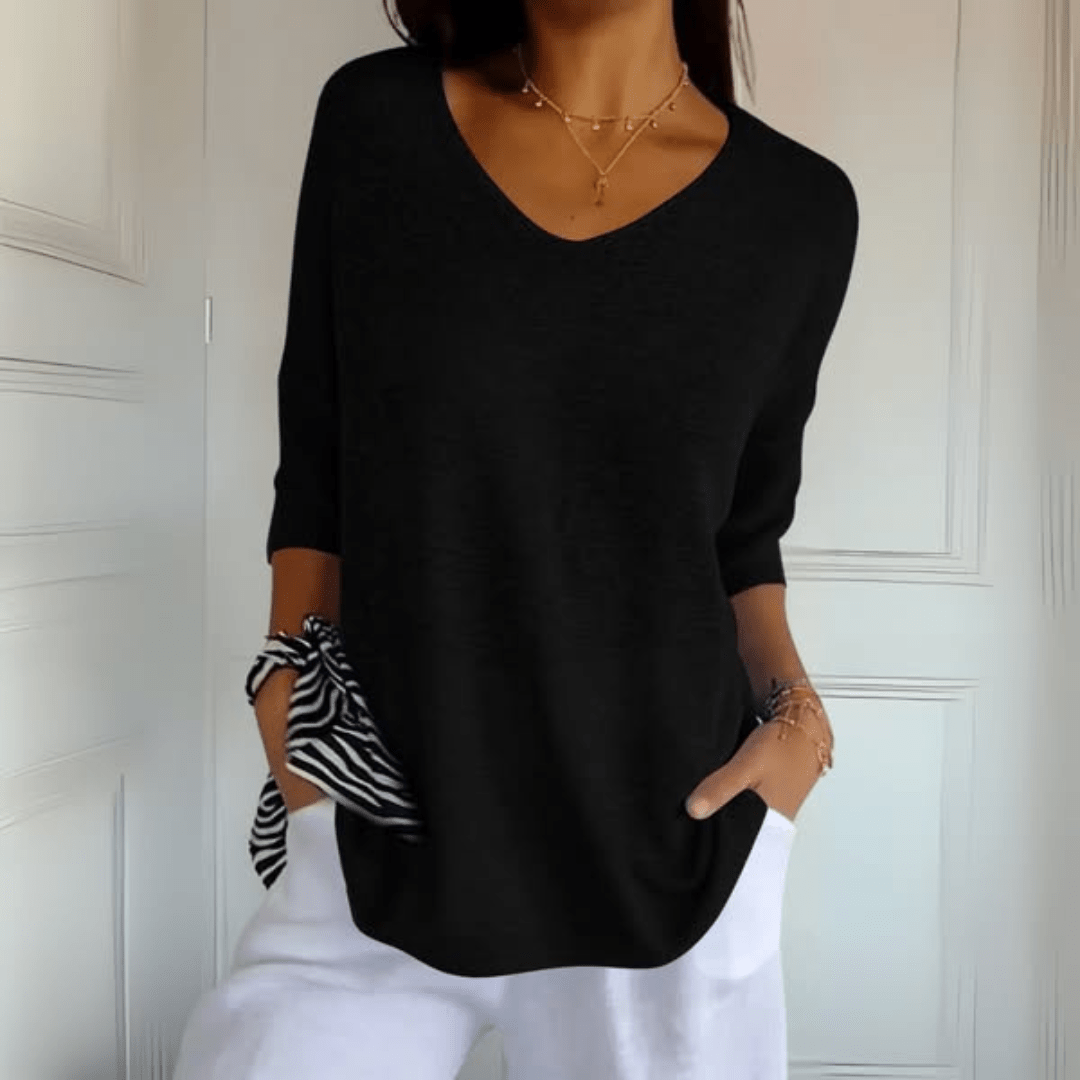 Eliza | V-Neck Top