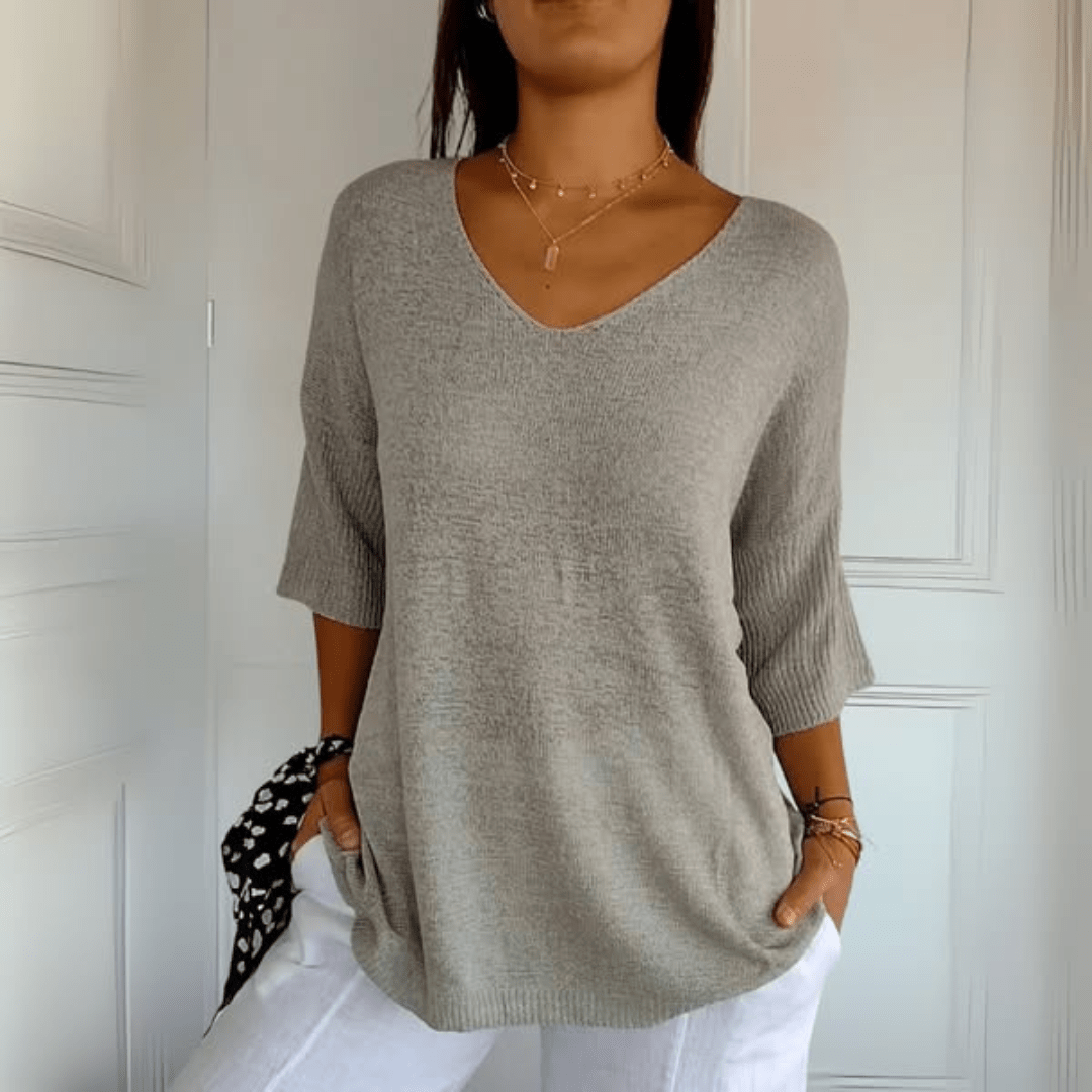Eliza | V-Neck Top