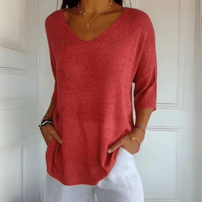 Eliza | V-Neck Top