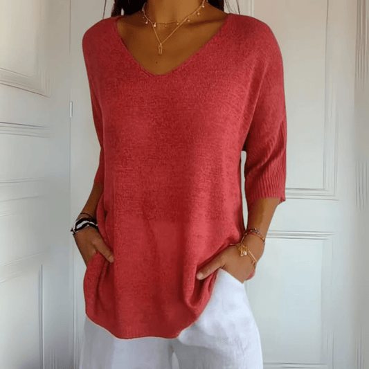 Eliza | V-Neck Top