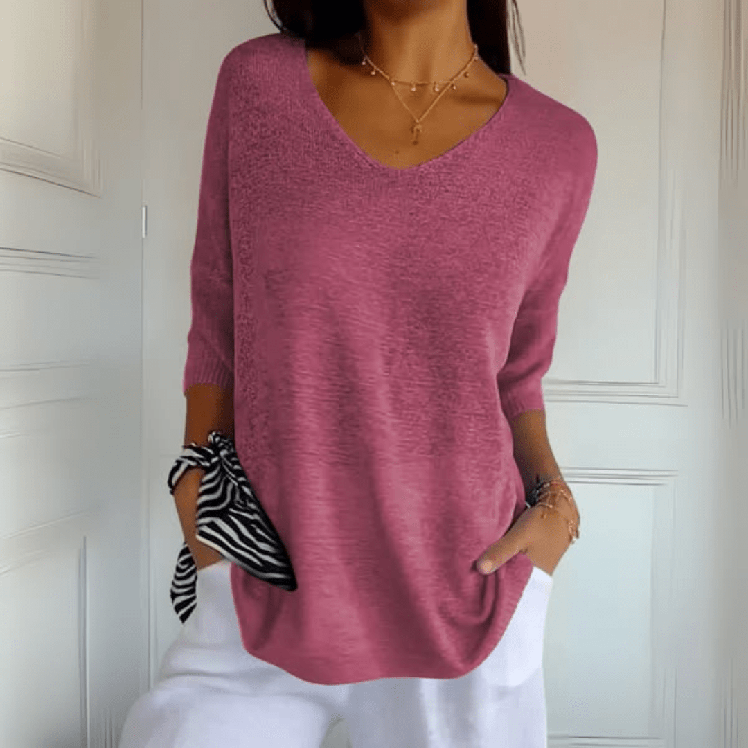 Eliza | V-Neck Top