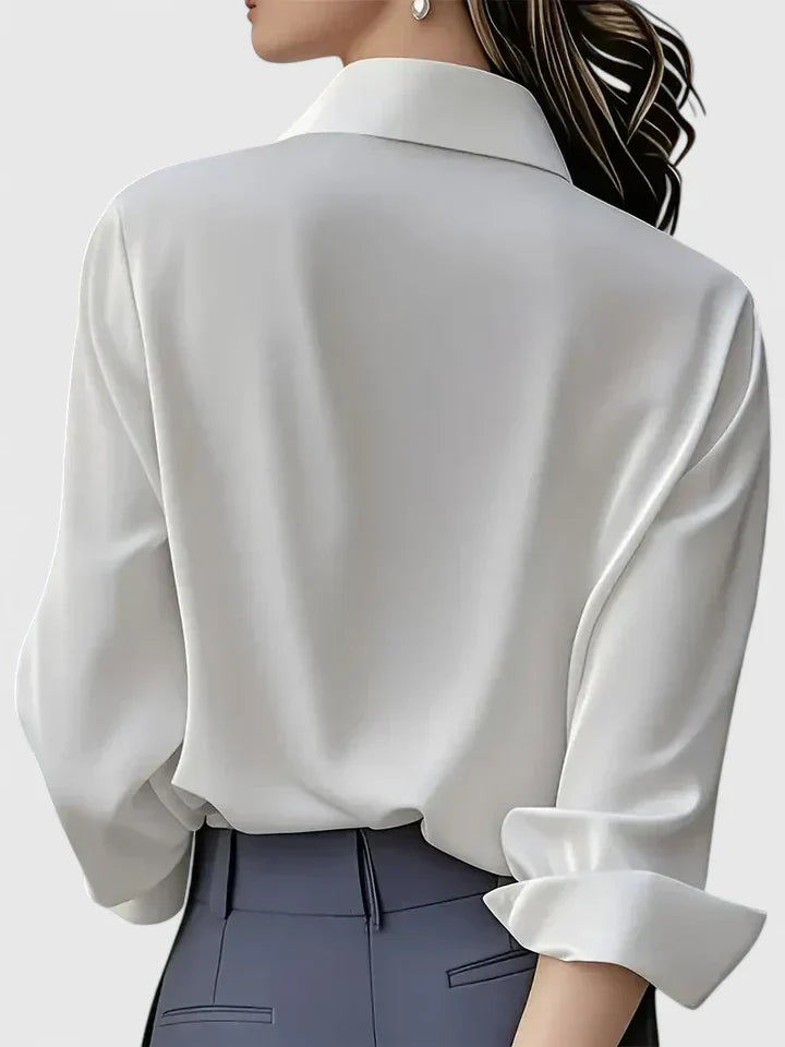 Donna | Women's Refined Button Down Shirt with Concealed Placket