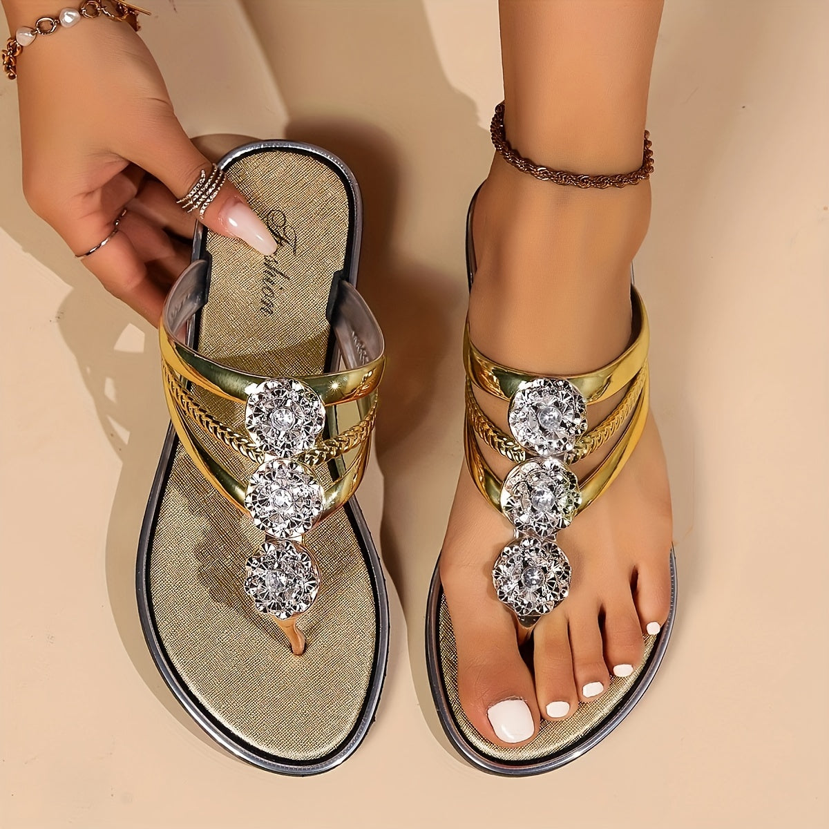 Frances | Chic Glam Sandals