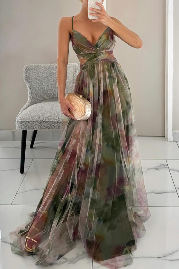 Willow | Beautiful Floral Print Maxi Dress