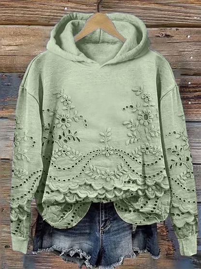 Josephine | Trendy Floral Hoodie