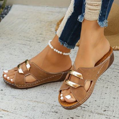 Laila | Women's Cushioned Adjustable Buckle Sandals