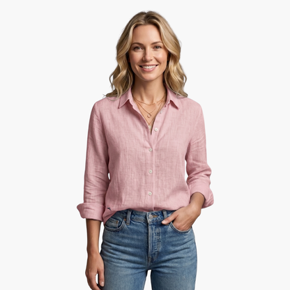 Robin | Women's Long Sleeve Button Down Shirt