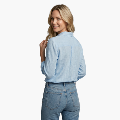 Robin | Women's Long Sleeve Button Down Shirt