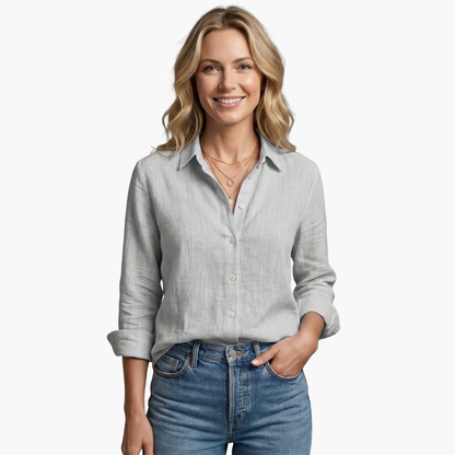 Robin | Women's Long Sleeve Button Down Shirt