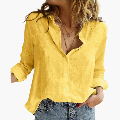 Robin | Women's Long Sleeve Button Down Shirt