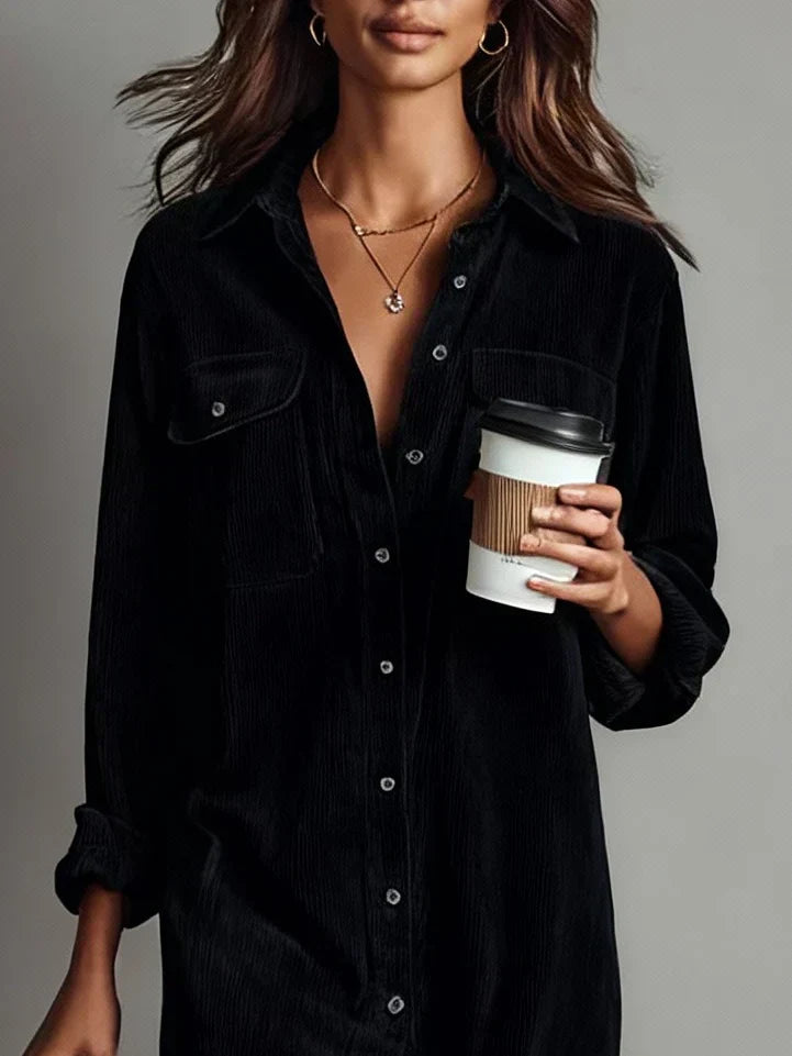 Zoe | Trendy Flared Hem Dress