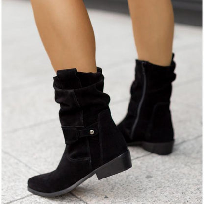 Sara | Refined Ankle Boots with Zipper Closure