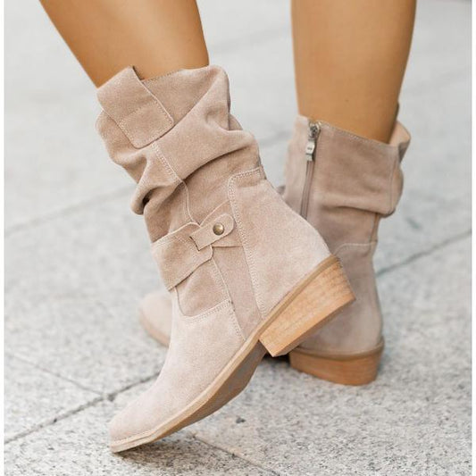 Sara | Refined Ankle Boots with Zipper Closure