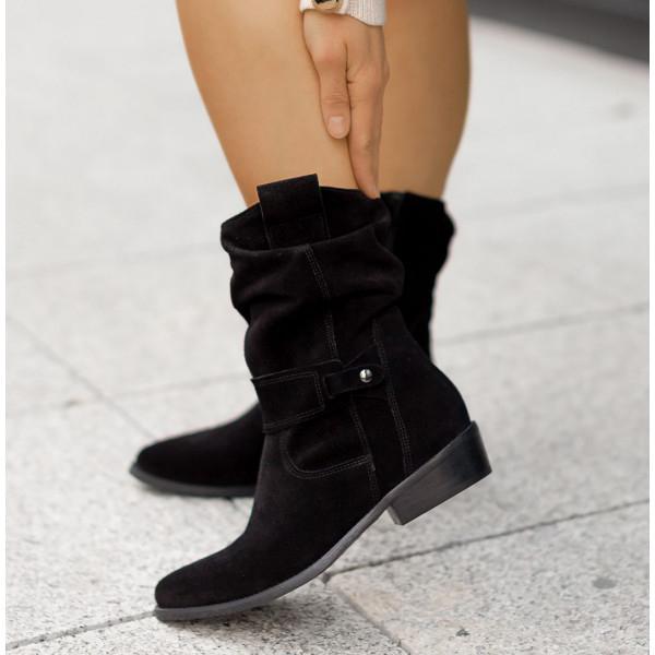 Sara | Refined Ankle Boots with Zipper Closure