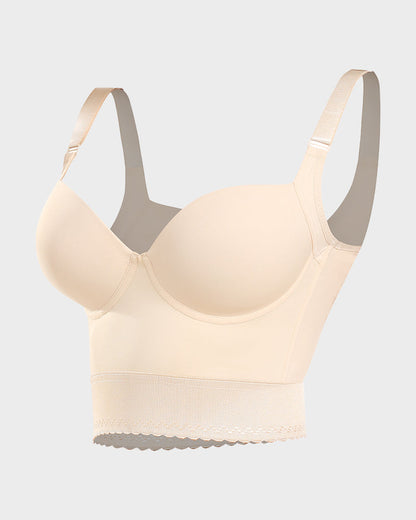Leah | Built-In Shapewear Longline Push-Up Bra