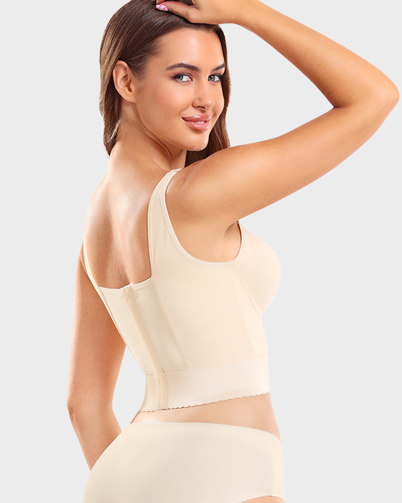Leah | Built-In Shapewear Longline Push-Up Bra