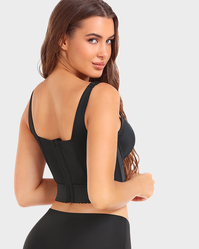 Leah | Built-In Shapewear Longline Push-Up Bra