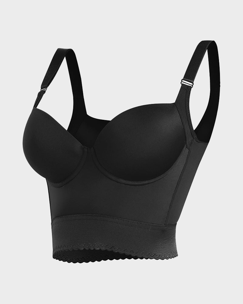 Leah | Built-In Shapewear Longline Push-Up Bra