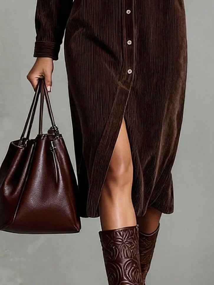 Zoe | Trendy Flared Hem Dress