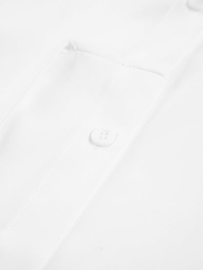Rhonda | Women's Tie Waist Button Down Long Sleeve Shirt Blouse