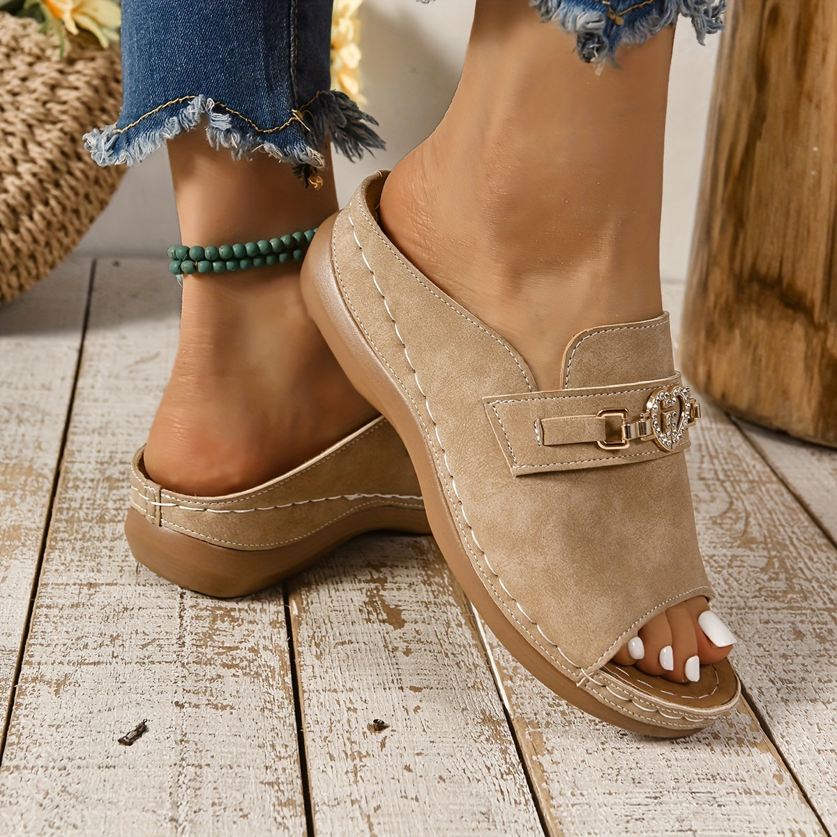 Jade | Women's Flat Adjustable Sandals
