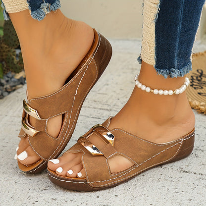 Laila | Women's Cushioned Adjustable Buckle Sandals