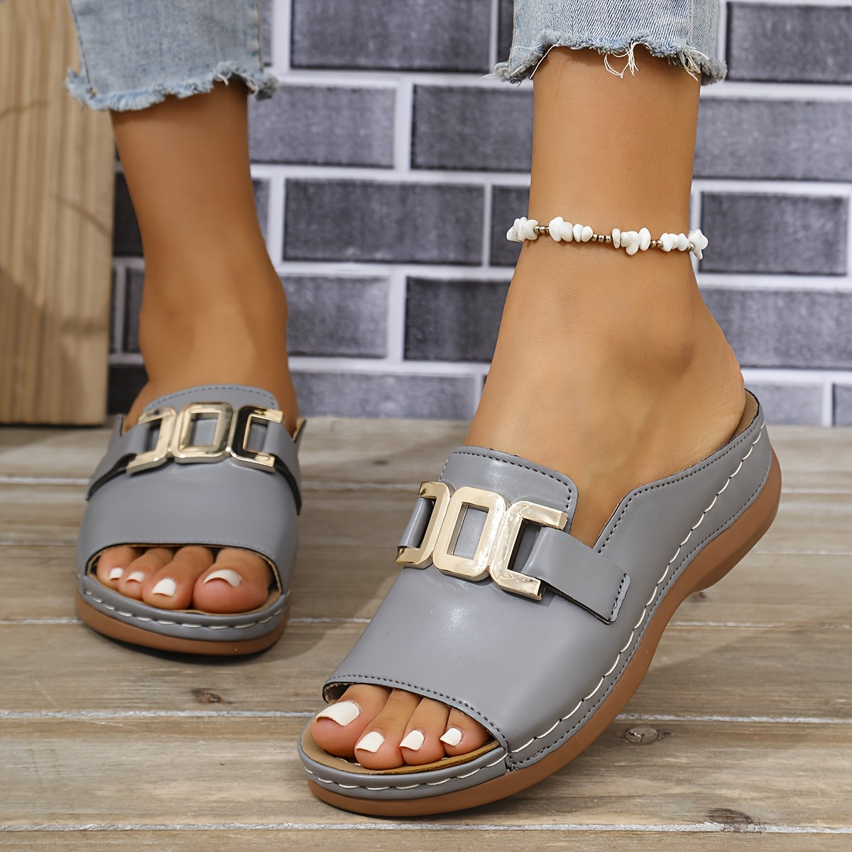 Kimberley | Women's Cushioned Buckle Sandals