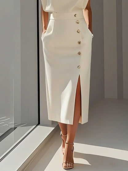 Naomi | Effortless Charm Mid-Length Dress
