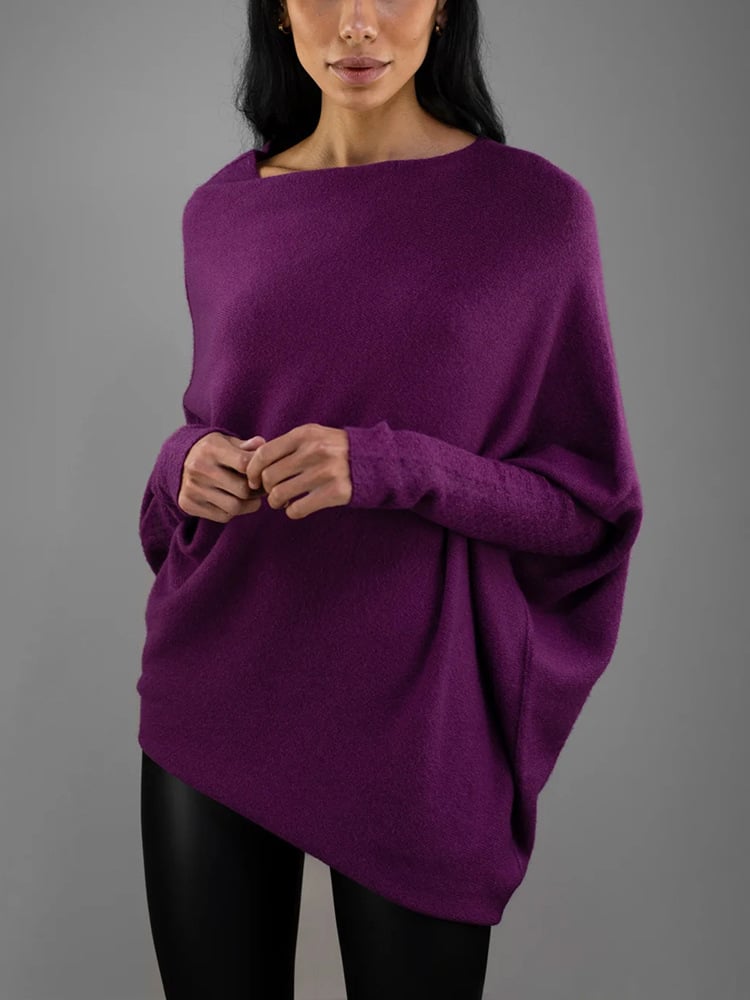 Peyton | Women's Off Shoulder Long Sleeve Sweater