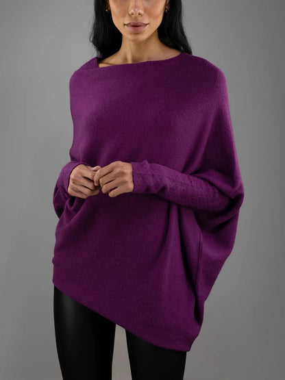 Peyton | Women's Off Shoulder Long Sleeve Sweater