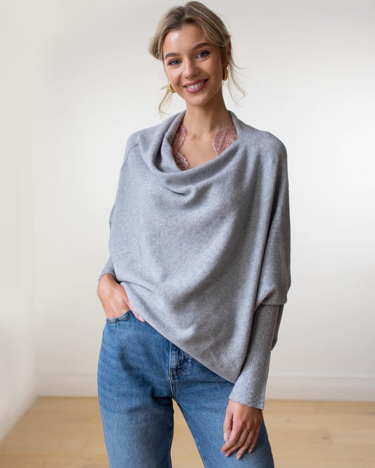 Peyton | Women's Off Shoulder Long Sleeve Sweater