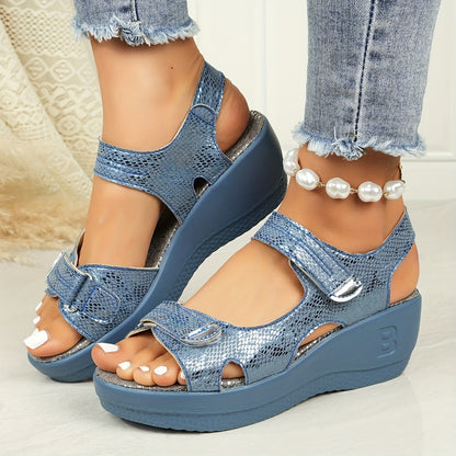 Brooke | Women's Adjustable Wedge Sandals