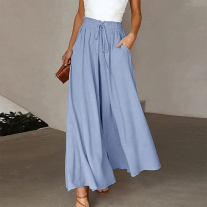 Bailey | Women's High Waisted Wide Leg Palazzo Pants