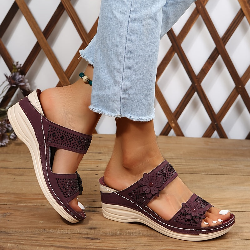 Monica | Women's Wedge Slides