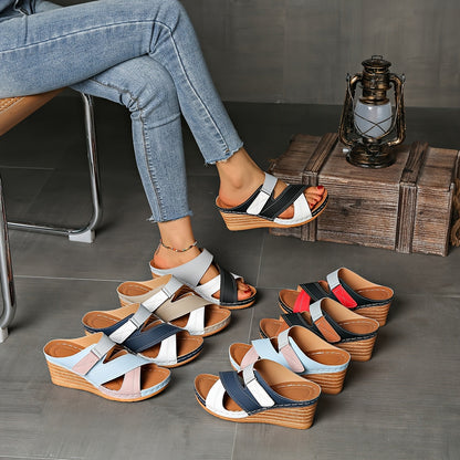 Sofia | Women's Wedge Slides