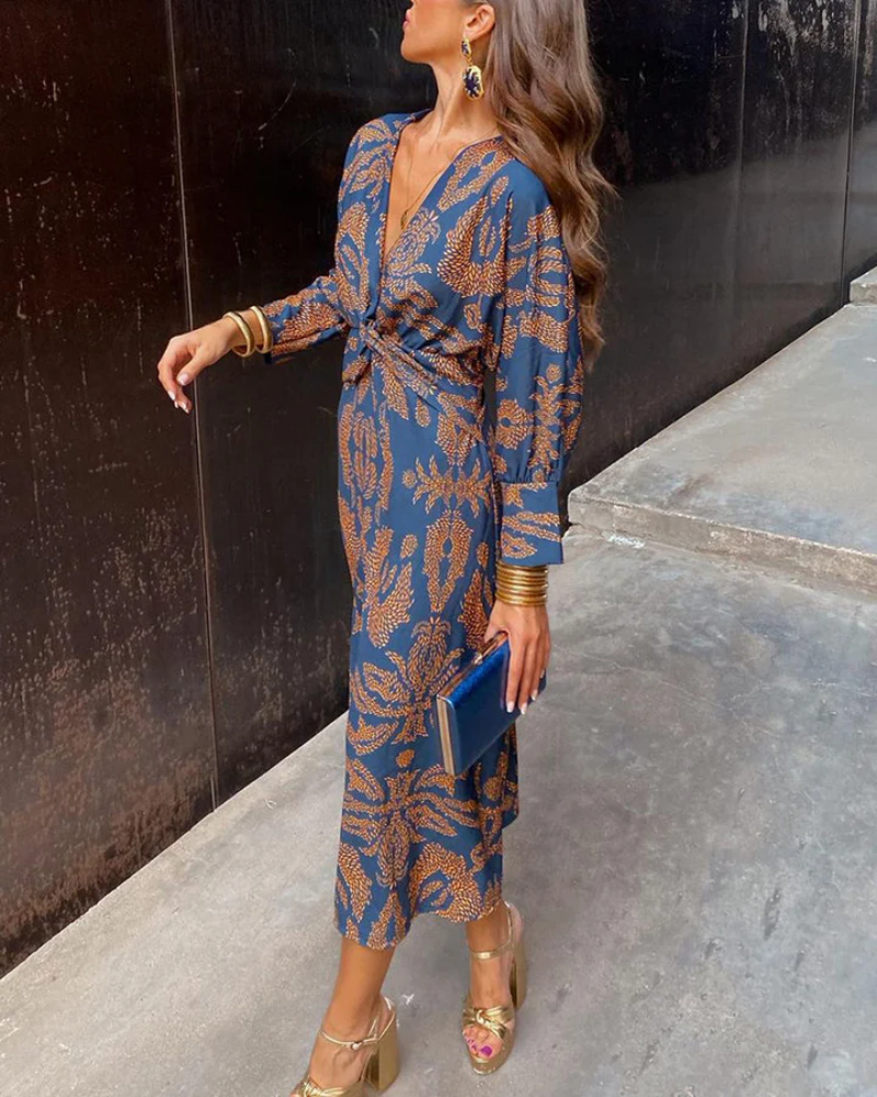 Aubree | Women's Full Sleeve Maxi Dress