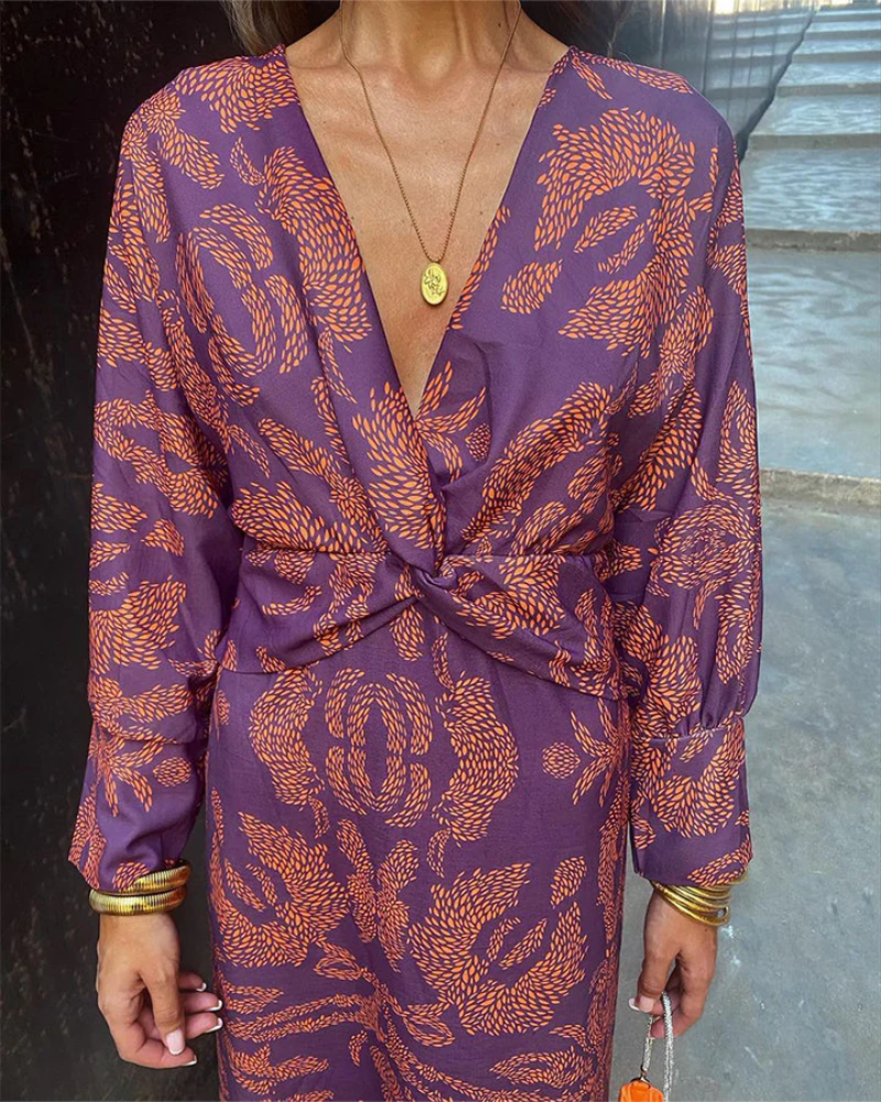 Aubree | Women's Full Sleeve Maxi Dress