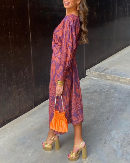 Aubree | Women's Full Sleeve Maxi Dress