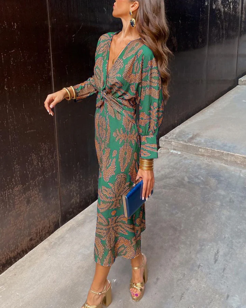 Aubree | Women's Full Sleeve Maxi Dress