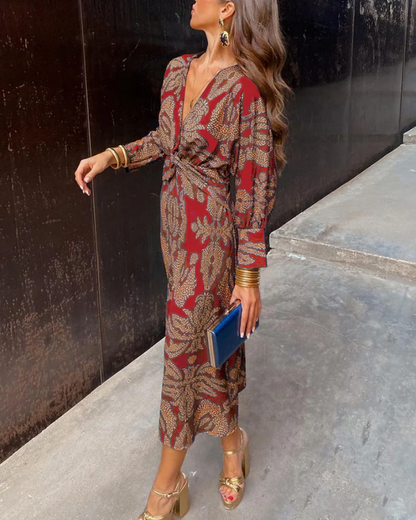 Aubree | Women's Full Sleeve Maxi Dress